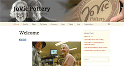 Desktop Screenshot of jovicpottery.com